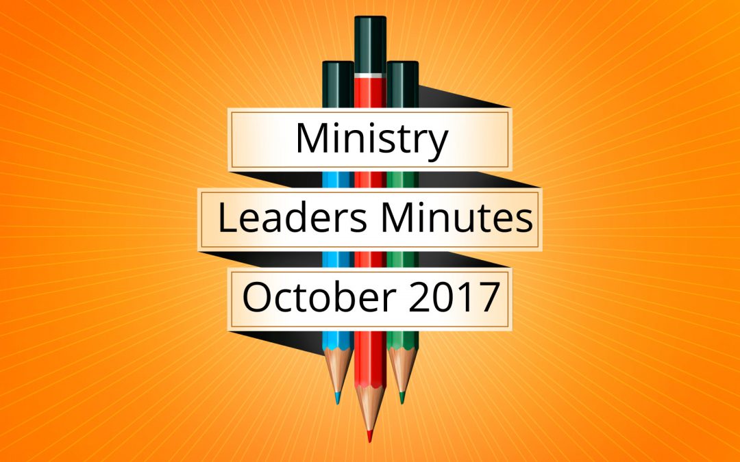 October 2017 Meeting Minutes