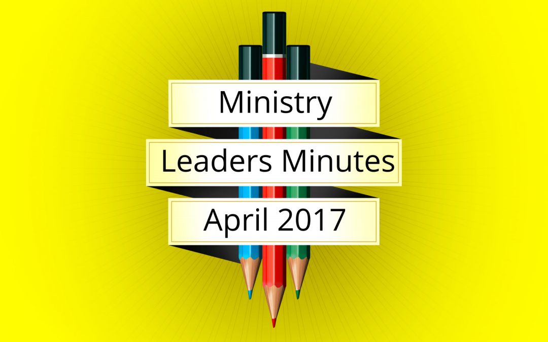 April 2017 Meeting Minutes
