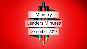 December 2017 Meeting Minutes