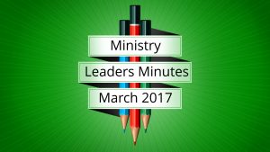 March 2017 Meeting Minutes